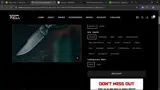 knifejunkie coupon verification screenshot