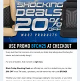 BFCM25 coupon verification screenshot