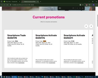 T-Mobile Promo Codes (7 Verified) - 15% Off w/Code May 2025