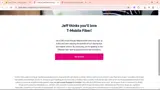 T-Mobile Fiber coupon verification screenshot