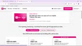 T-Mobile Fiber coupon verification screenshot
