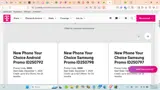T-Mobile Fiber coupon verification screenshot