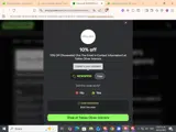 Tobias Oliver Interiors coupon verification screenshot
