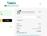 Tobios Kits coupon verification screenshot