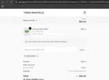 WELCOME coupon verification screenshot