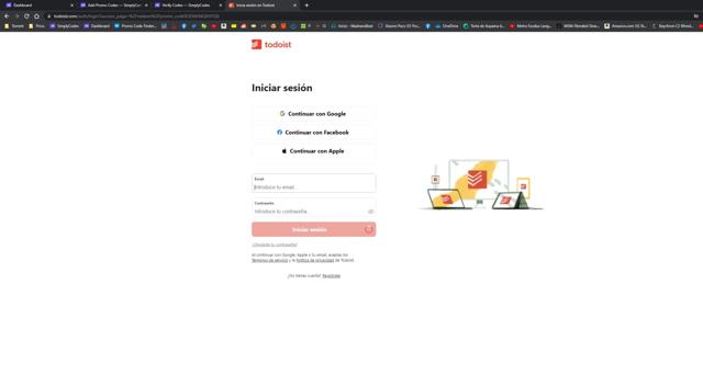 Todoist checkout page showing Todoist promo code box | Screenshot taken by SimplyCodes community member on Jul 24, 2023