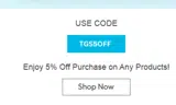 tgs5off coupon verification screenshot