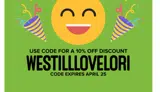 westilllovelori coupon verification screenshot