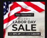 LABOR20 coupon verification screenshot
