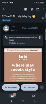 Tokimom coupon verification screenshot
