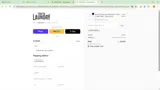 WELCOME10 coupon verification screenshot