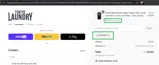 EXTRA25 coupon verification screenshot