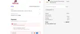 WELCOME10 coupon verification screenshot