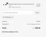 TPTRAVELS coupon verification screenshot