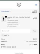 POP45 coupon verification screenshot