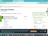 NATURE coupon verification screenshot