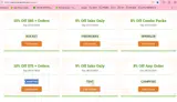 TENT coupon verification screenshot