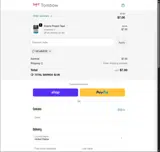 Tombow coupon verification screenshot