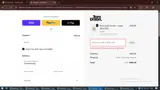 OUTLET10 coupon verification screenshot