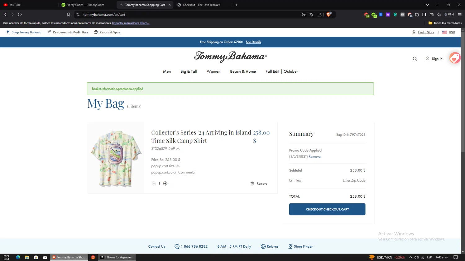 Tommy bahama fashion coupon code 2019