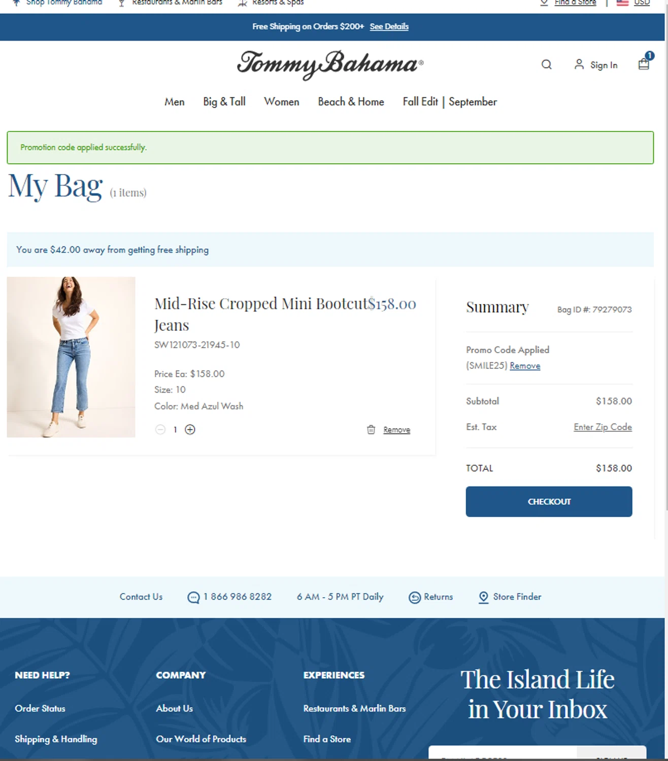 Tommy Bahama Promo Codes - 25% Off | October 2024