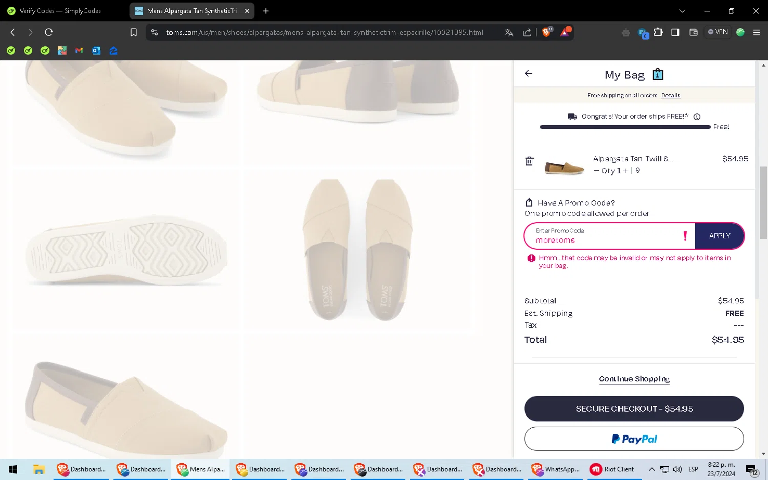 TOMS Promo Codes 15 Off September 2024