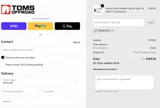 TOMS OFFROAD coupon verification screenshot