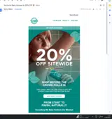LDSAVE20 coupon verification screenshot