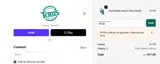 BYOB coupon verification screenshot