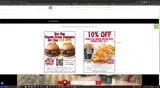 Tom Wahl's coupon verification screenshot