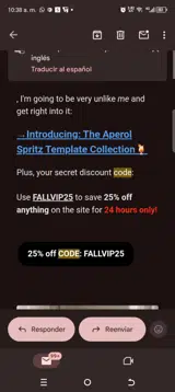Fallvip25 coupon verification screenshot