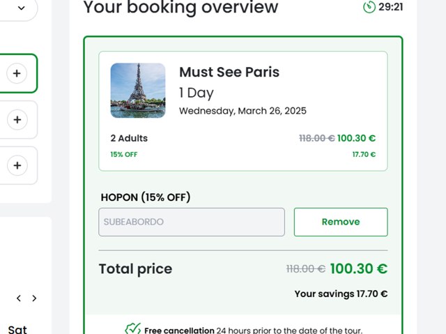 Tootbus checkout page showing Tootbus promo code box | Screenshot taken by SimplyCodes community member on Mar 26, 2025