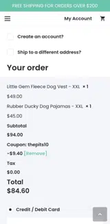 Thepits10 coupon verification screenshot