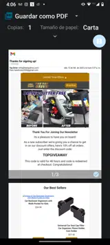 TOPGIVEAWAY coupon verification screenshot