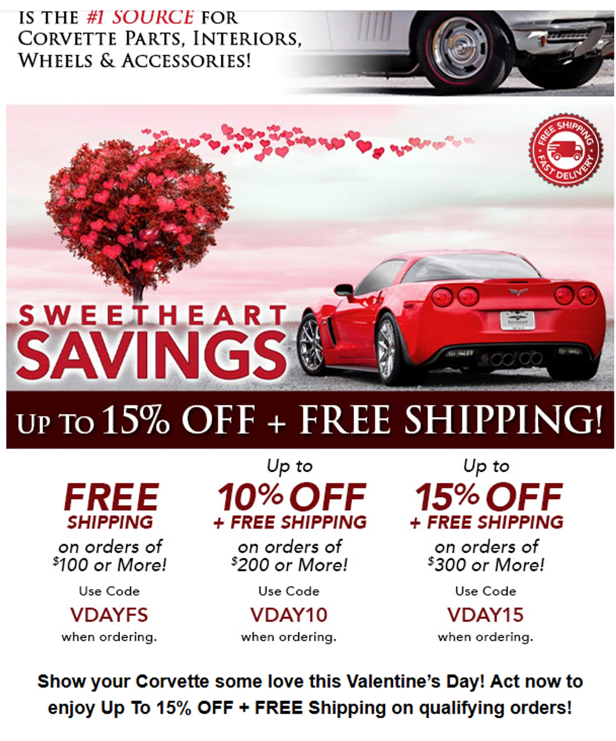 Top Flight Automotive coupon code screenshot showing code VDAY10 applied at Top Flight Automotive checkout page. Uploaded by SimplyCodes community member valeriaantonieta on Jan 30, 2026