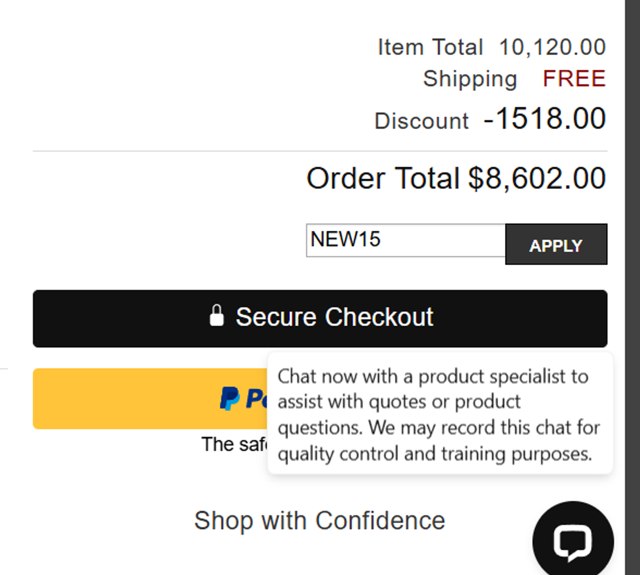 TopModern checkout page showing TopModern promo code box | Screenshot taken by SimplyCodes community member on Oct 30, 2024