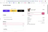 Top Notch Boutique coupon verification screenshot