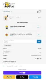 MEEFEW coupon verification screenshot