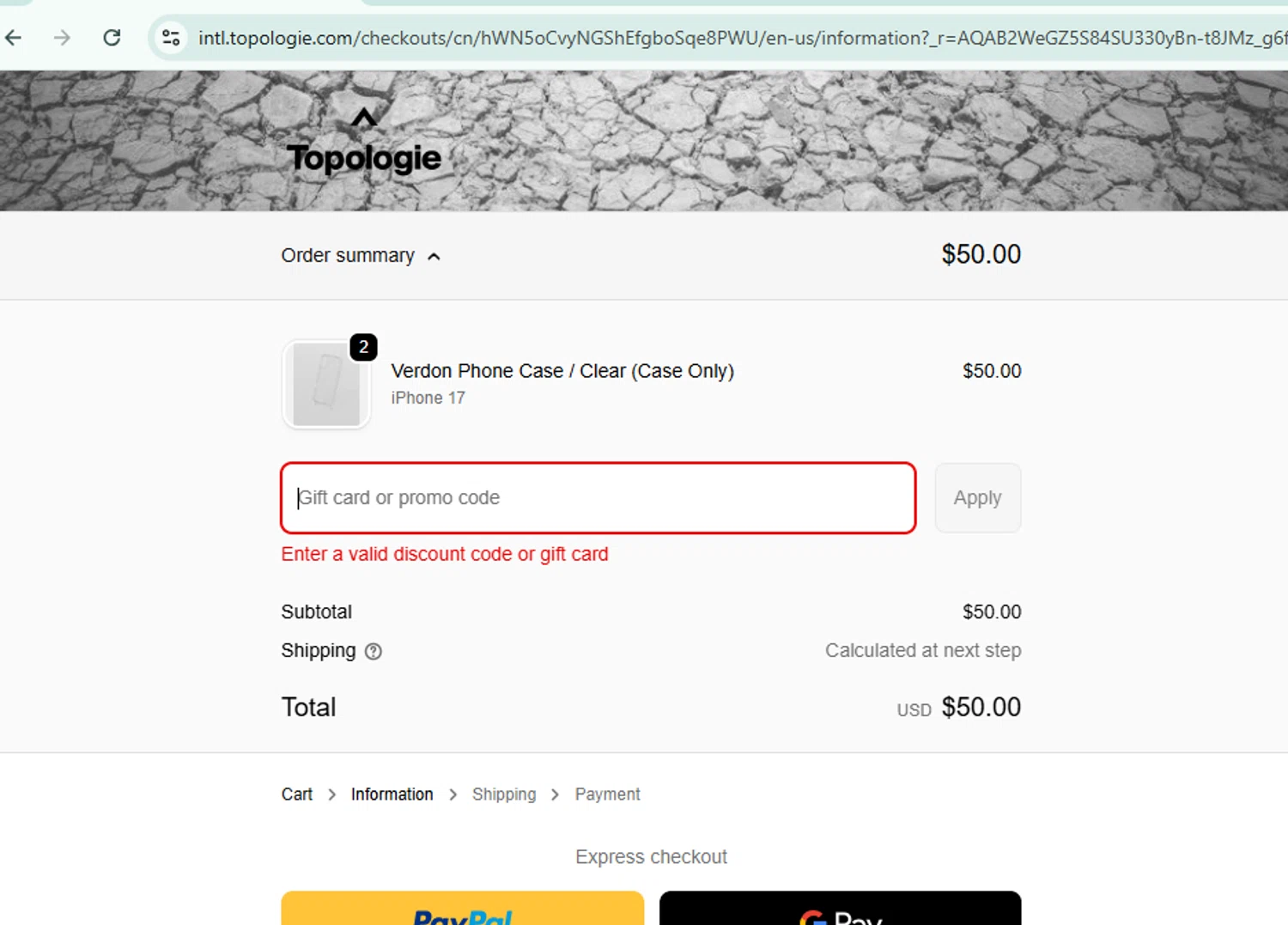 Topologie discount code screenshot showing code review-10 applied at Topologie checkout page. Uploaded by SimplyCodes community member ShrewdTiger1887 on Nov 28, 2025