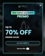 AMPED coupon verification screenshot