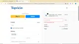 TOPSUMMER30 coupon verification screenshot
