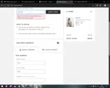 Topshop coupon verification screenshot