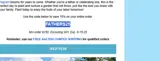 FATHERS25 coupon verification screenshot