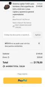 MTU15 coupon verification screenshot