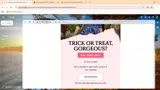 trickortreat coupon verification screenshot