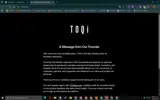 TOQi coupon verification screenshot