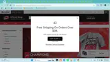 Toronto Maple Leafs Shop coupon verification screenshot