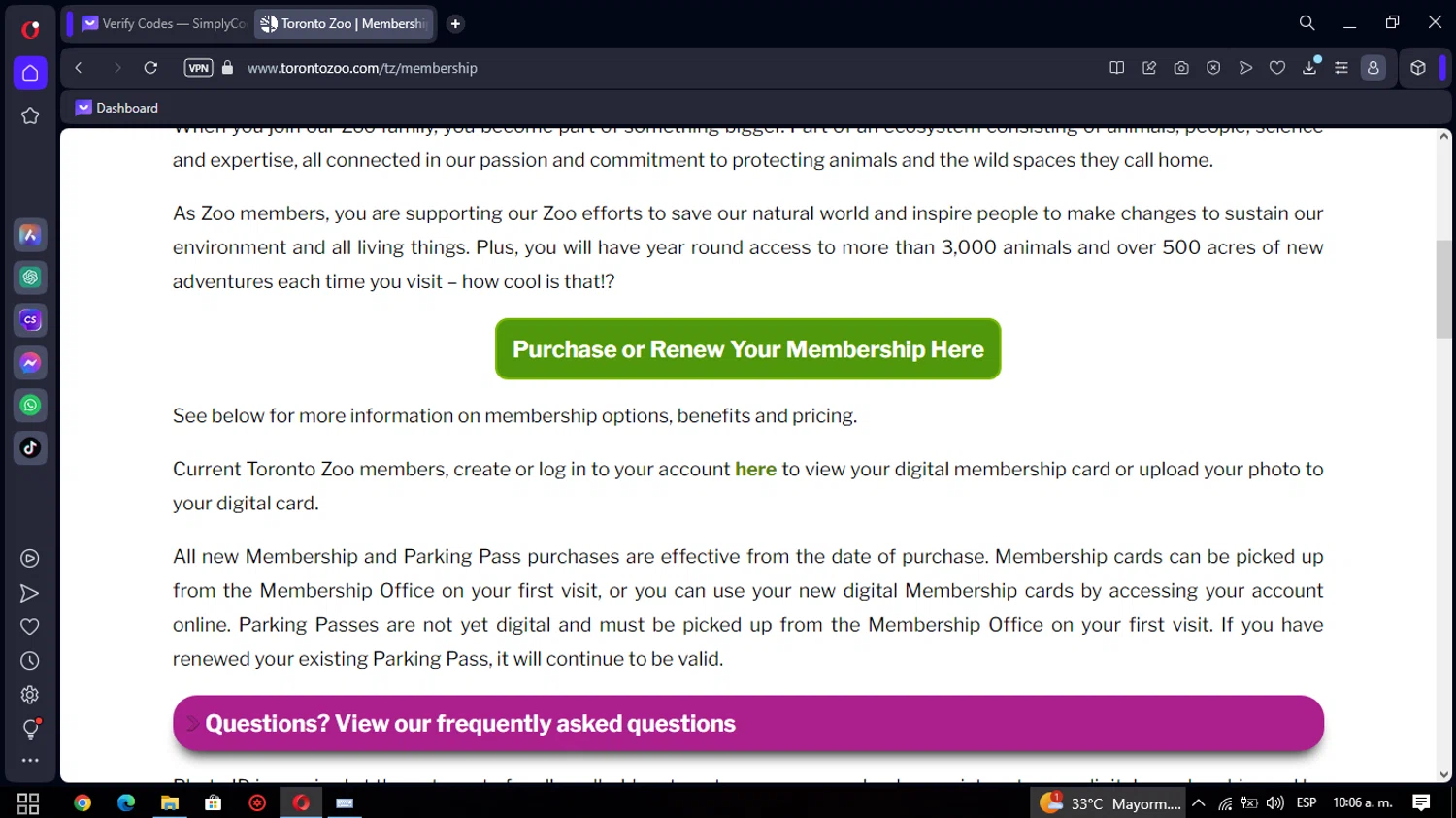 Toronto Zoo Promo Codes 20 Off August 2024