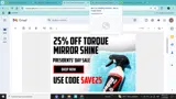 SAVE25 coupon verification screenshot