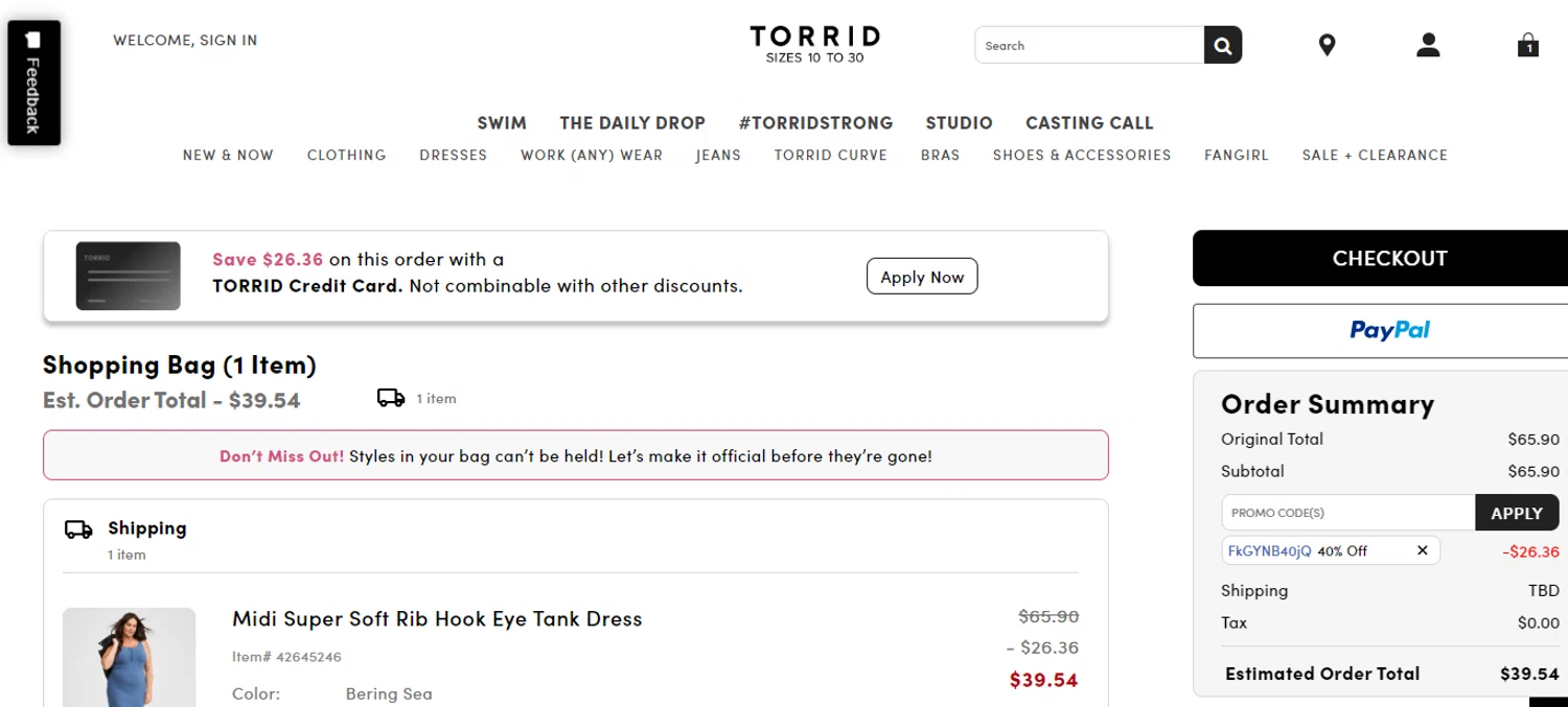Torrid Promo Codes 40 Off July 2024